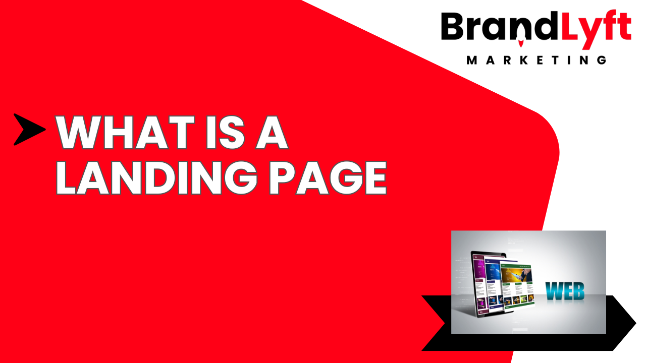 What is a landing page