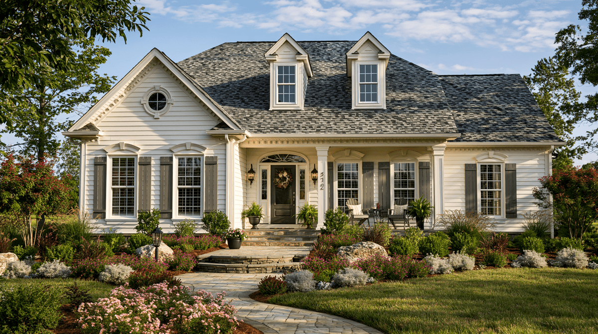 Roofing company crew that wins the job by showing up and following up first.