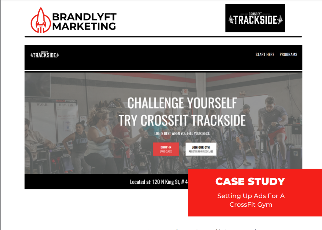Setting Up Ads For A CrossFit Gym